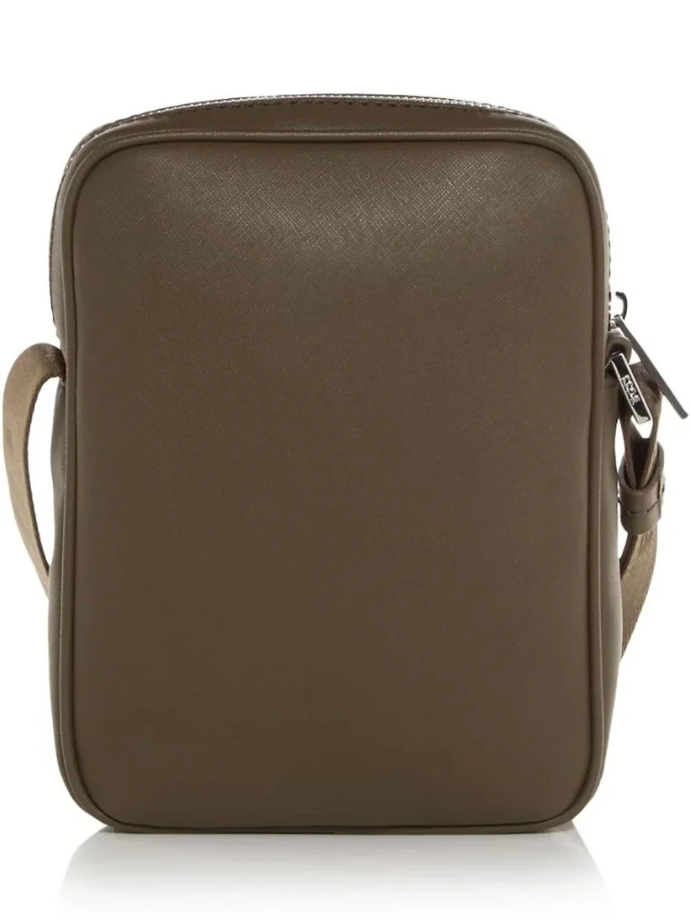Hugo Boss Men's BOSS Zair Small Crossbody Bag Bonded Leather Zip Top Green